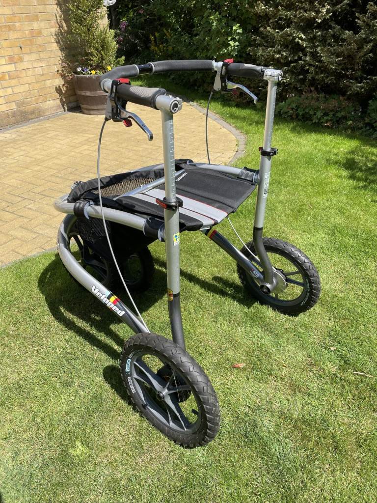 Trionic Cross Country Veloped Sports Rollator Walker