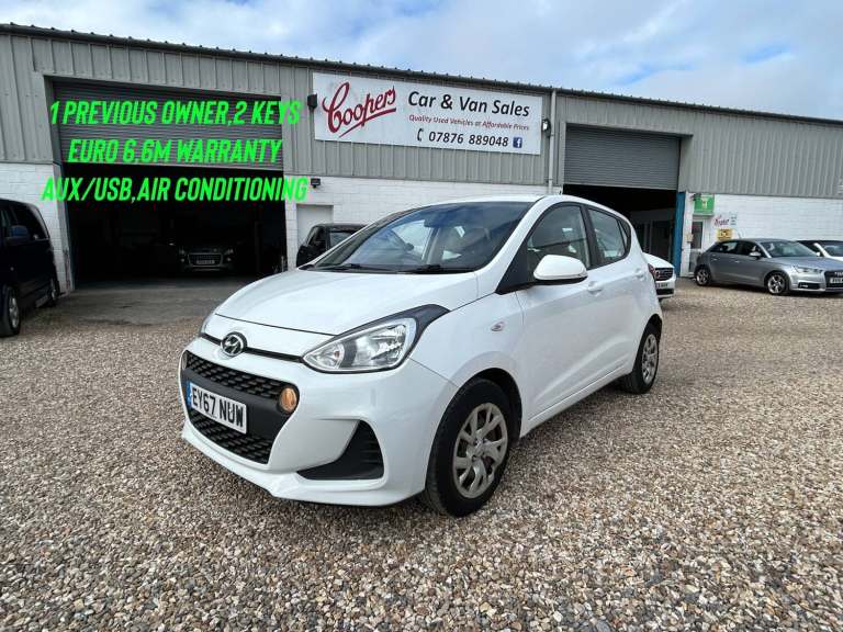 2018 Hyundai i10 1.0 SE 5dr HATCHBACK Petrol Manual