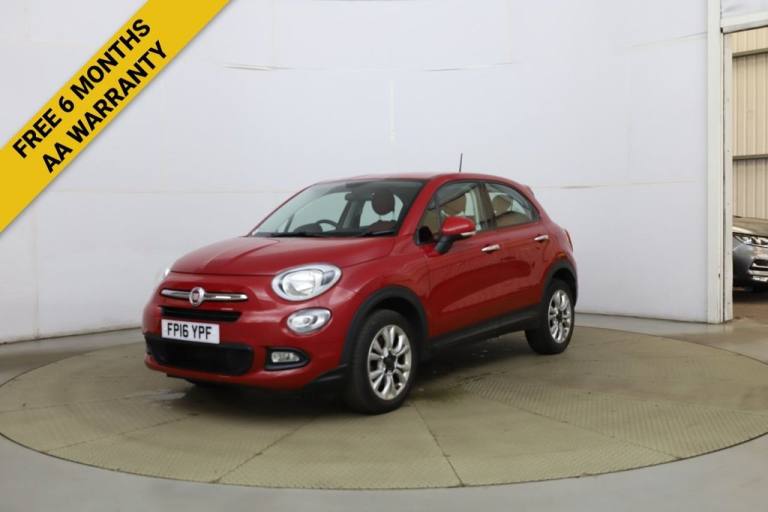 2016 16 FIAT 500X 1.6 E-TORQ POP STAR SUV 5DR PETROL MANUAL EURO 6 (110 PS)
