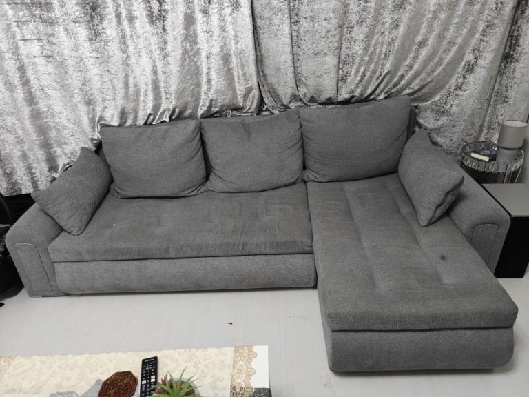 L shaped sofa bed with storage 