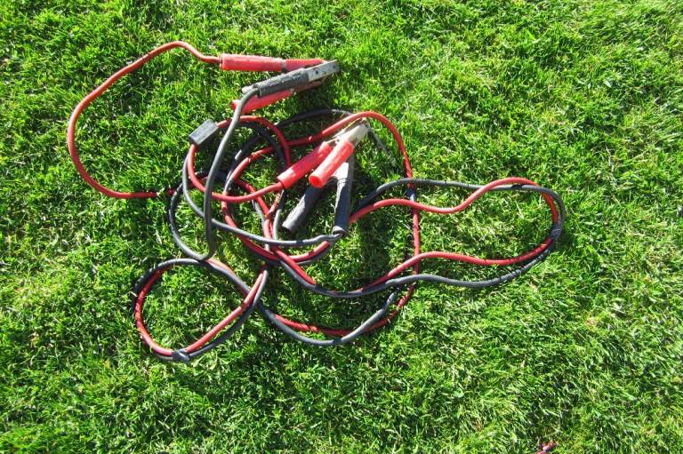 HGV/Taxi Jump leads 15 Feet Long. Heavy Duty Weighing approx 3.5kg