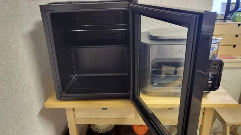 Glass Front Mini Fridge