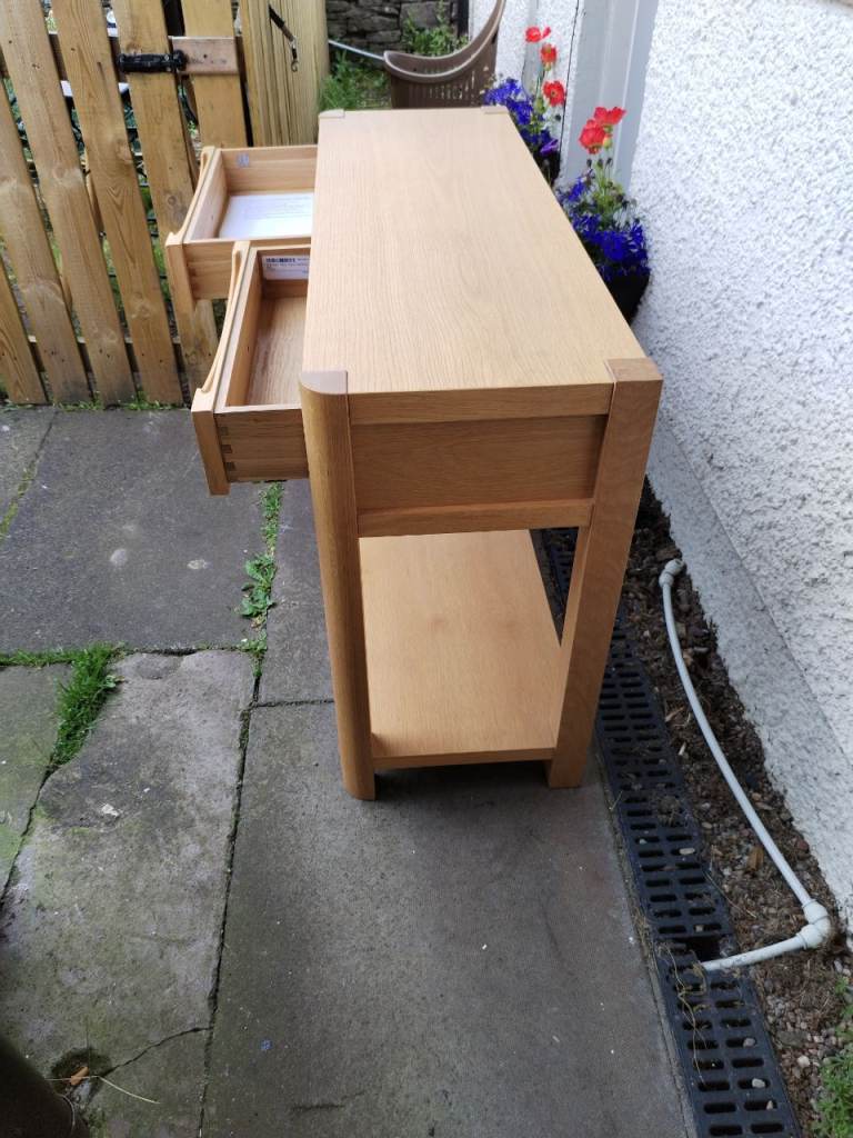 Sideboard  / TV unit /fabric chairs 