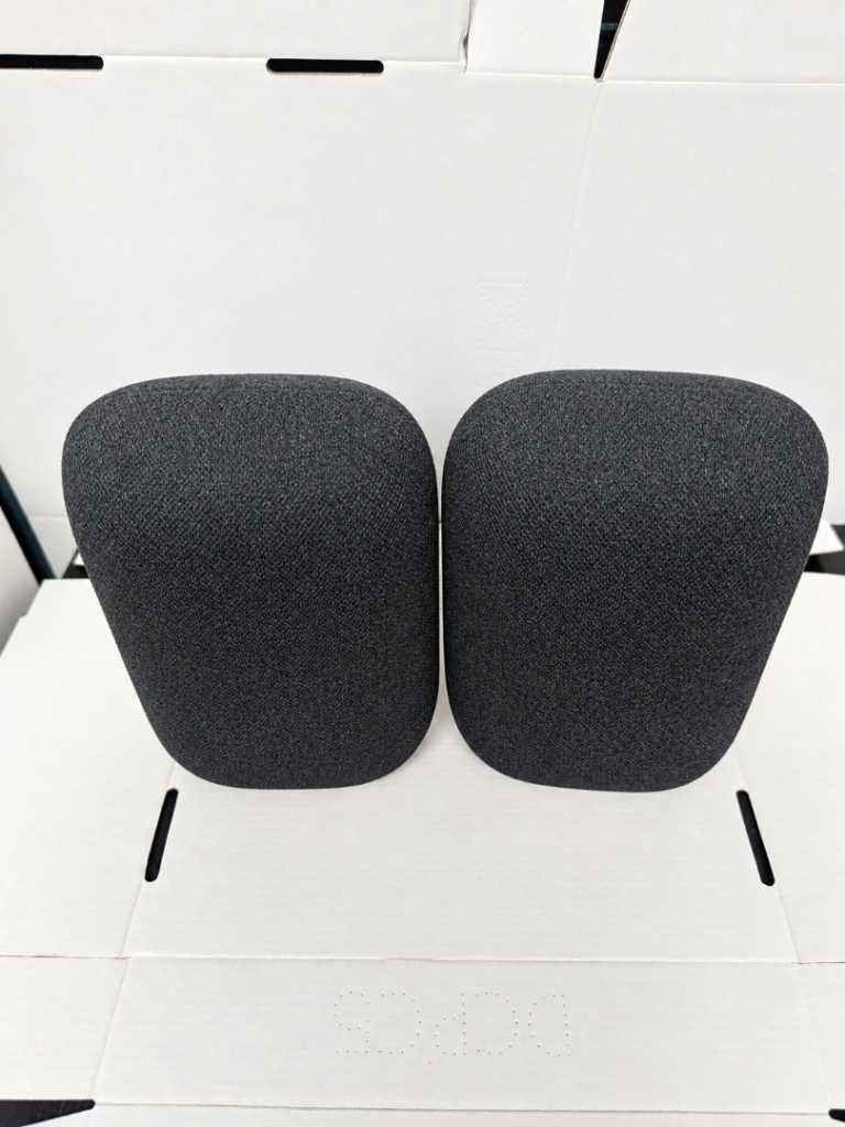 Charcoal Google Nest Speakers