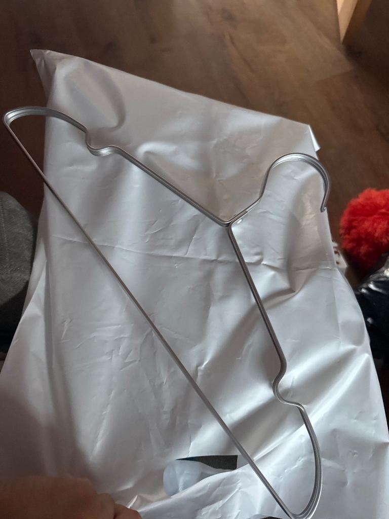 7 metal Ikea hangers