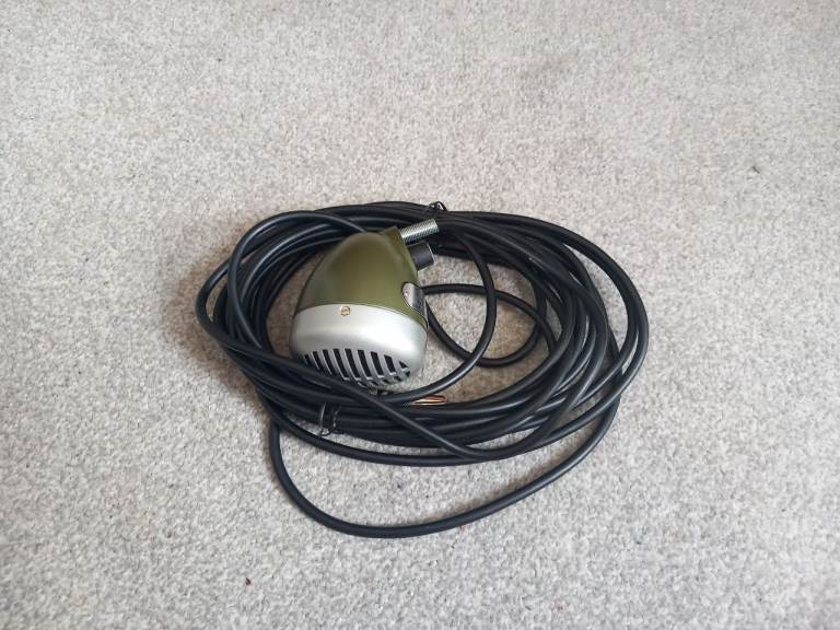 Shure 520DX Green Bullet Harmonica Microphone - Boxed - Like New