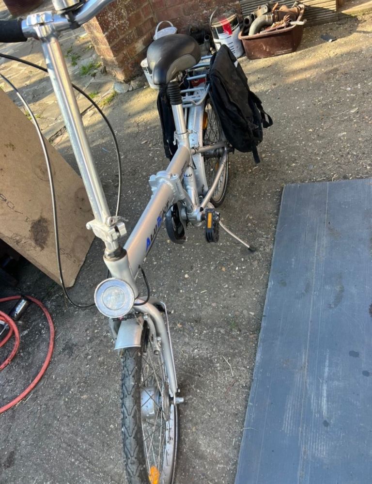 Alu Bike folding bike German 3 speed hub gear