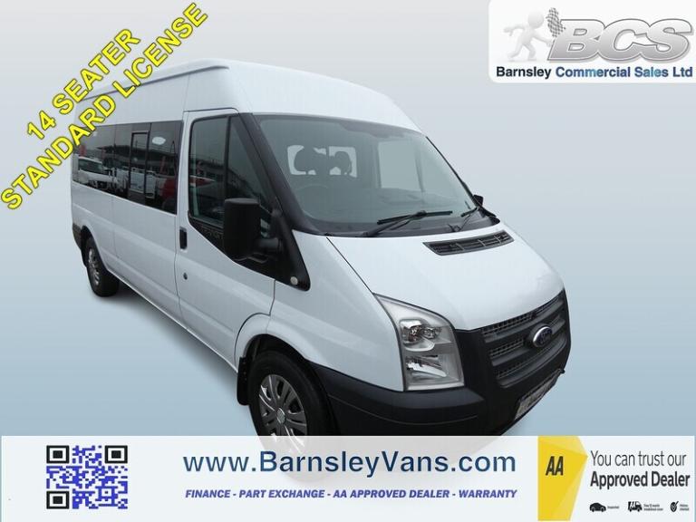 2013 Ford Transit Medium Roof 14 Seater TDCi 135ps MINIBUS DIESEL Manual
