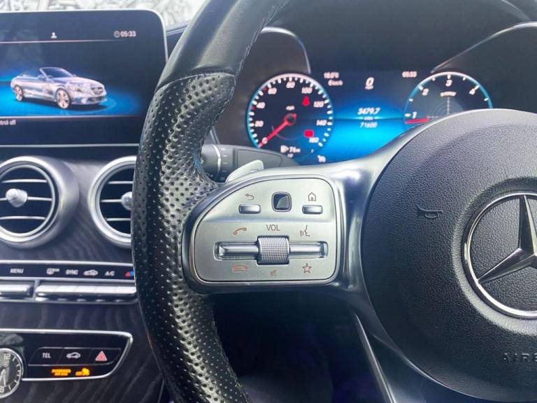 2018 Mercedes-Benz C Class 2.0 C300d AMG Line (Premium) Cabriolet 2dr Diesel G-Tronic+ Euro 6 (s/...