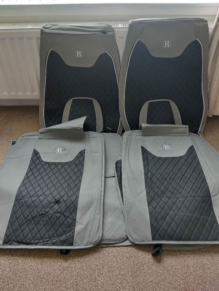 Grey/Black Car Seat Covers 