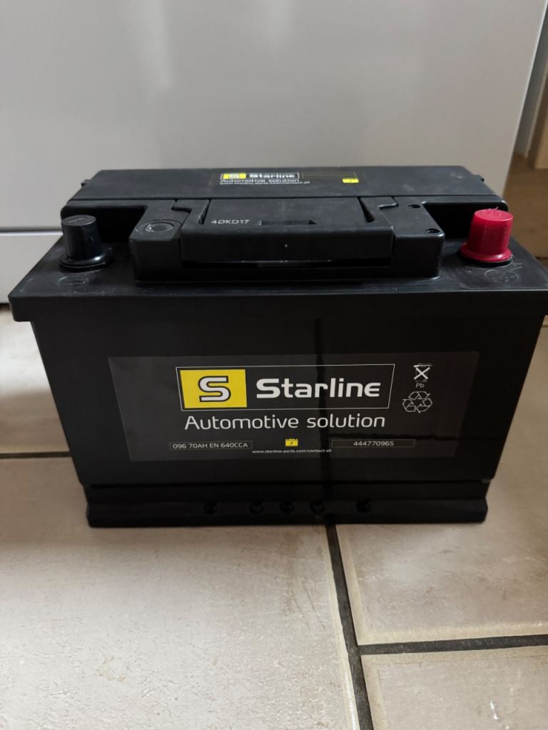 Starline 12v Car battery  096 70AH EN 640CCA