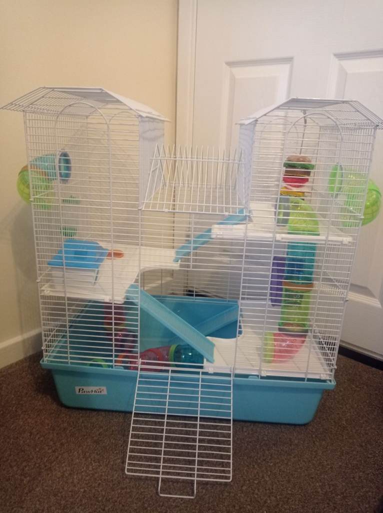 Three tier small animal cage