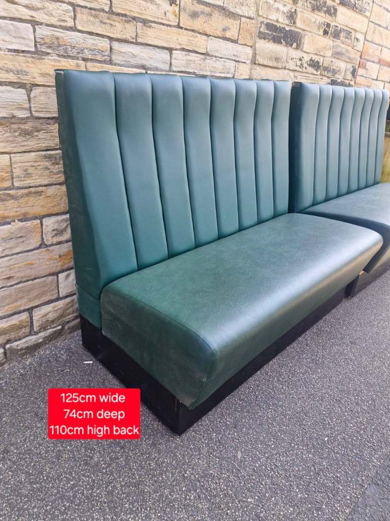 Booth bench sofa for restaurant takeaway cafe 