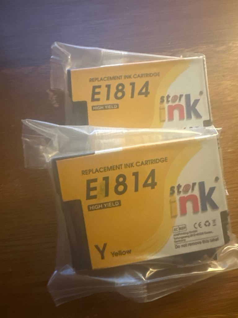 image for Epson 202 compatible ink yellow