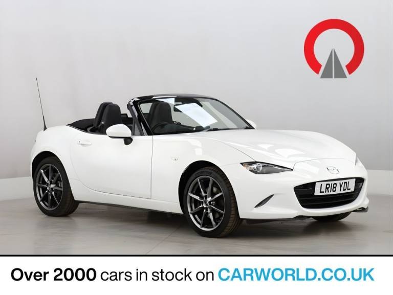 2018 Mazda MX-5 2.0 SKYACTIV-G Sport Nav Convertible 2dr Petrol Manual Euro 6 (160 ps) Convertibl...