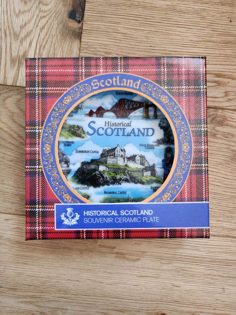 Historical scotland souvenir