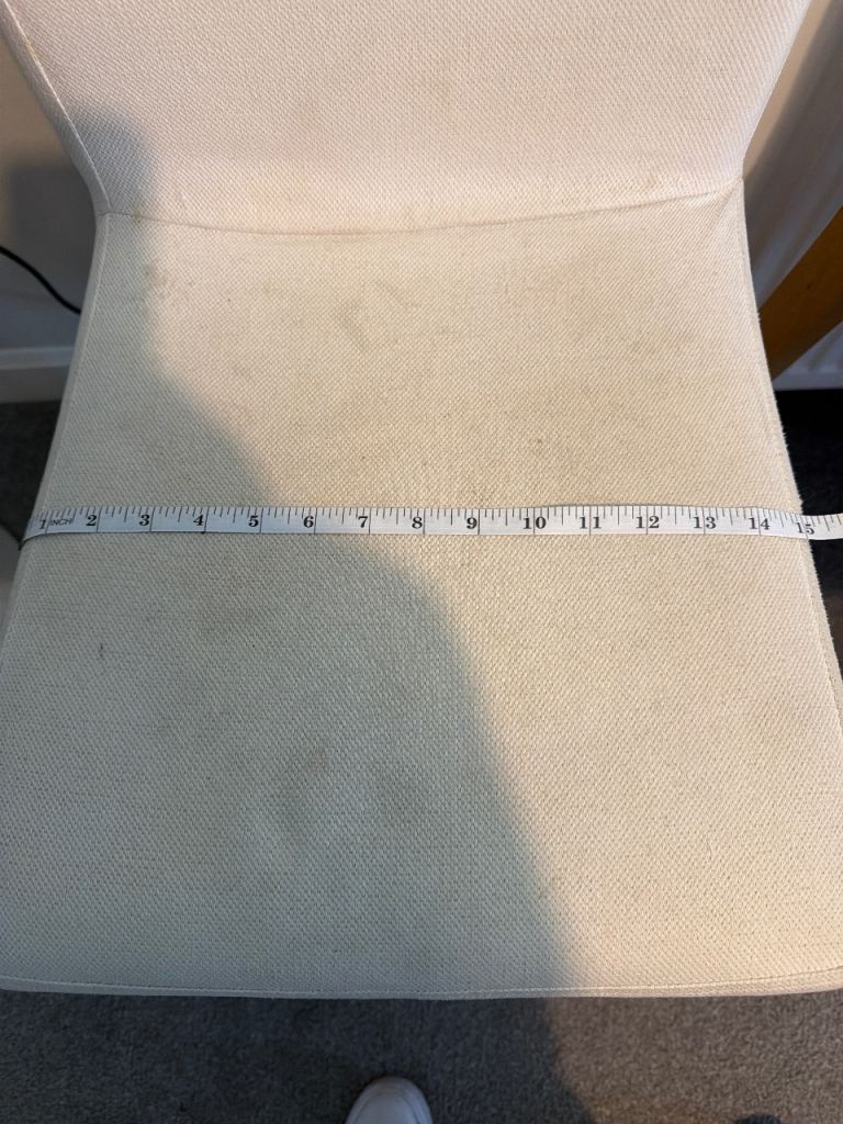 3 stools with backs & foot rest 