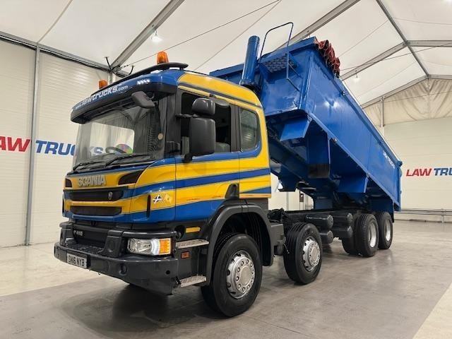 Scania P410 8x4 Sleeper Cab Tipper Manual