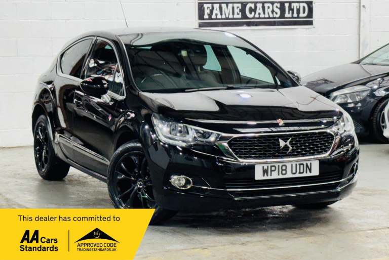 2018 DS Automobiles DS 4 1.6 BlueHDi Performance Line 5dr EAT6 HATCHBACK DIESEL Automatic