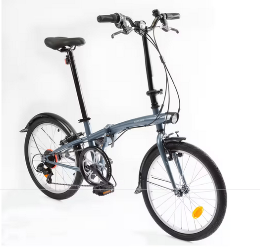 B'TWIN folding bike in excellent condition.