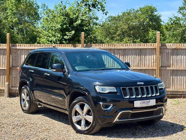 2014 Jeep Grand Cherokee 3.0 CRD Overland Black Automatic Diesel 4x4 Huge Spec