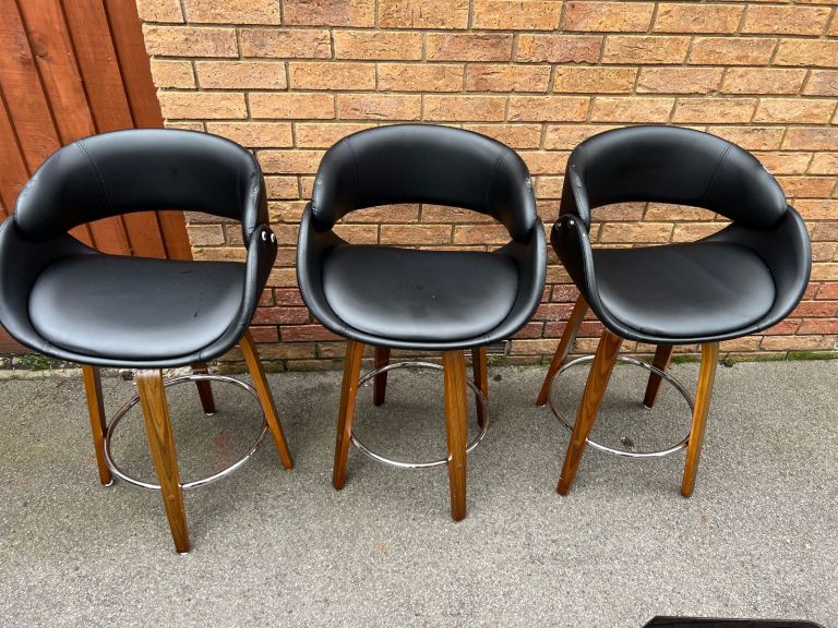 Three Bar Stools 