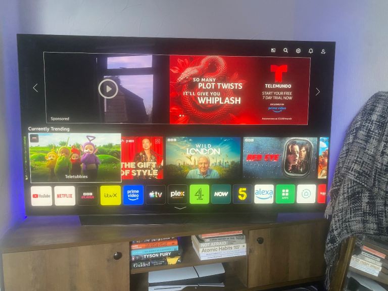 LG OLED C1 65” 4k smart TV