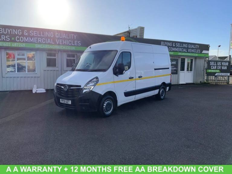 2021 Vauxhall Movano 2.3 CDTi 3500 BiTurbo Edition Panel Van 5dr Diesel Manual FWD L2 H2 Euro 6  ...
