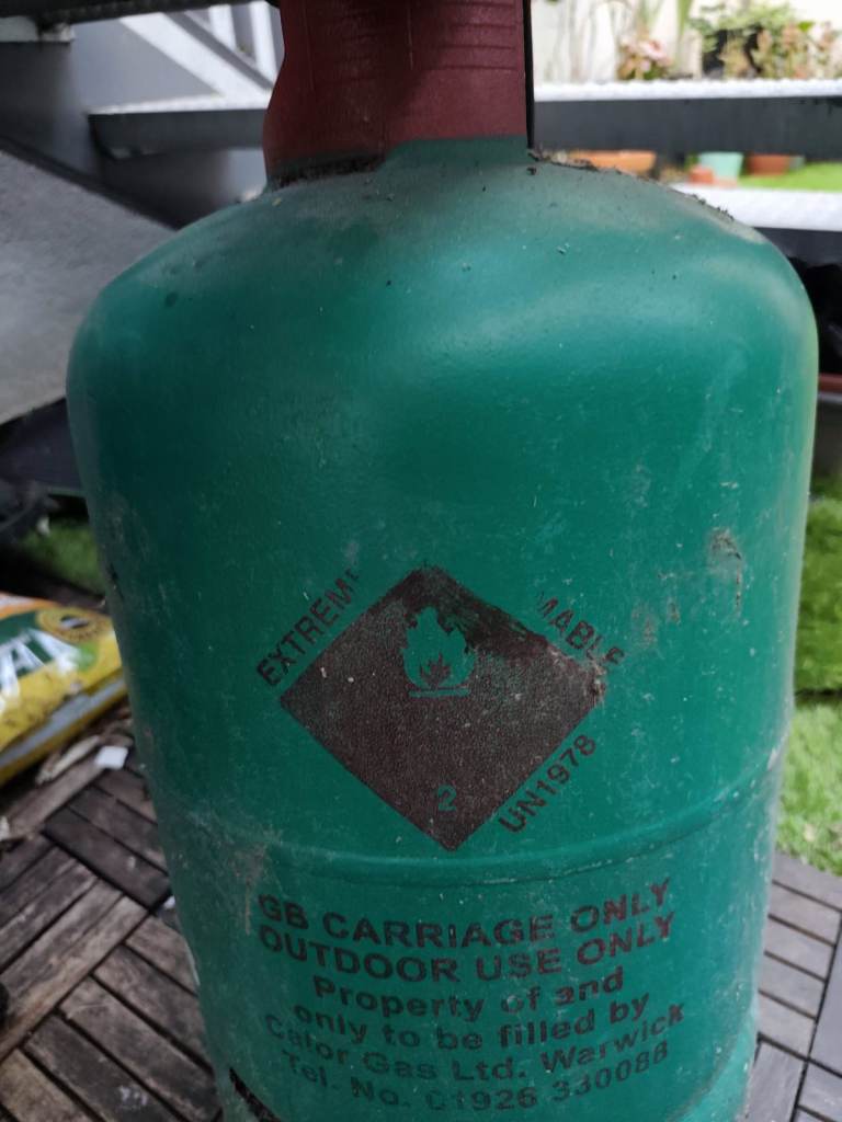 Calor Gas 13kg Green Gas Bottle – Good Condition