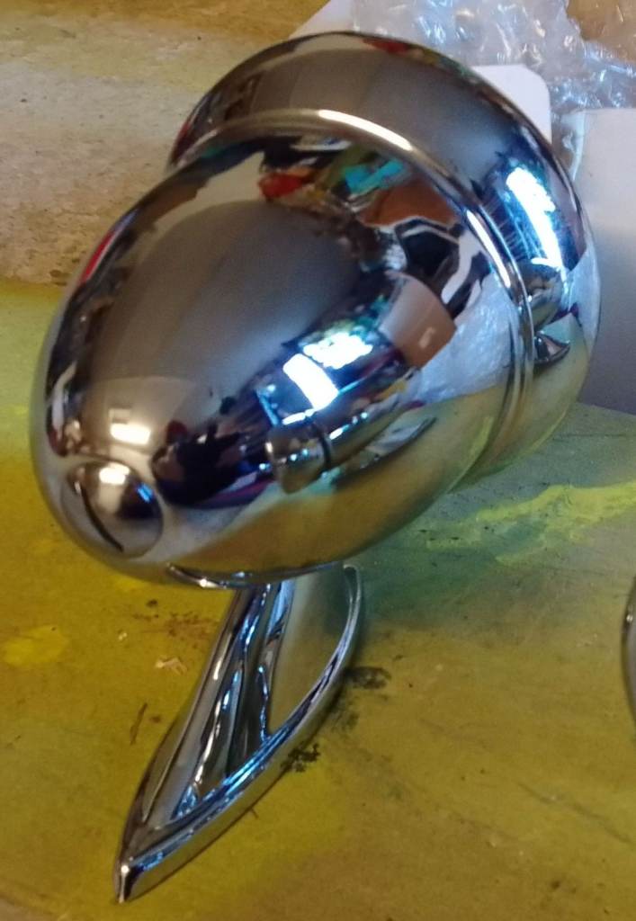 Chrome Bullet Mirror