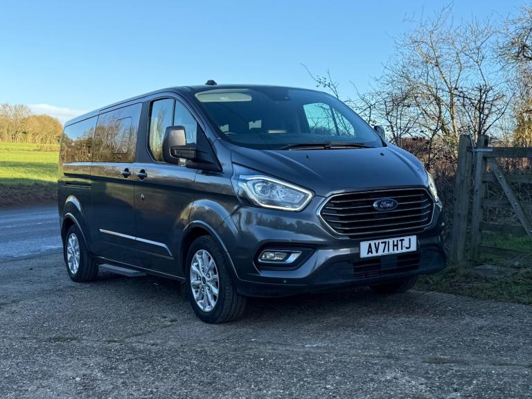 2021 Ford Tourneo Custom 2.0 EcoBlue 130ps L/R 9 Seater Titanium Auto MPV Diesel Automatic