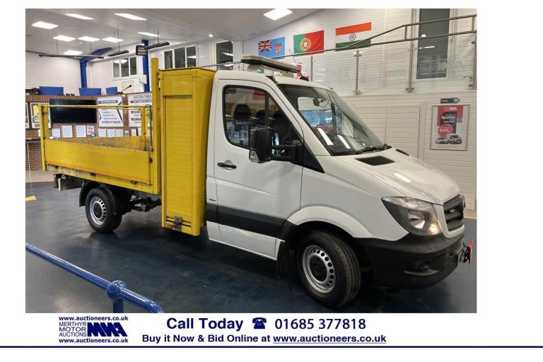 2018 Mercedes-Benz Sprinter 314 2.2CDI 143PS MWB SINGLE CAB DROPSIDE (EURO 6). ------------------...