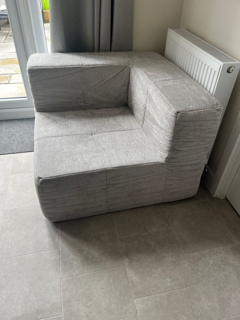 New Grey Fabric Sofa  - Modula