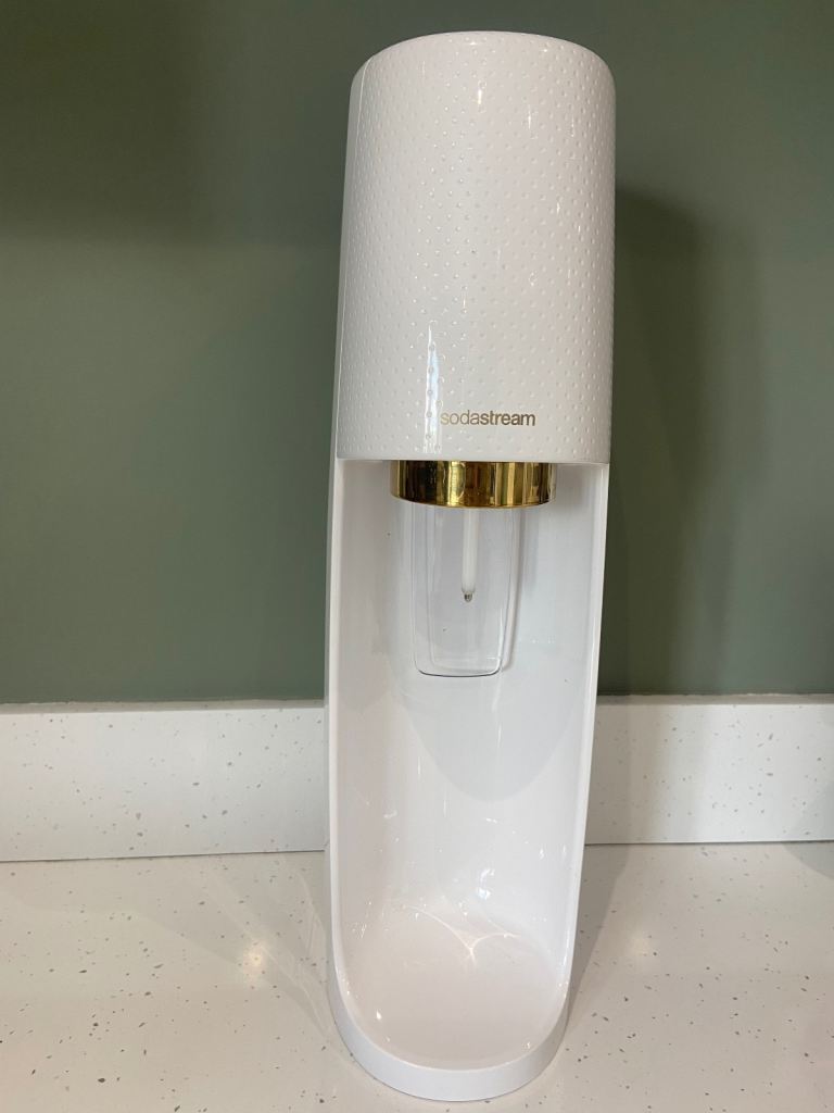 Sodastream with canister & spare bottles