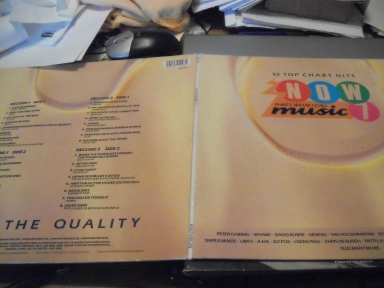 NOW THATS WHAT I CALL MUSIC VOL 7 1980s VINYL DOUBLE ALBUM 2x RECORDS NEAR MINT
