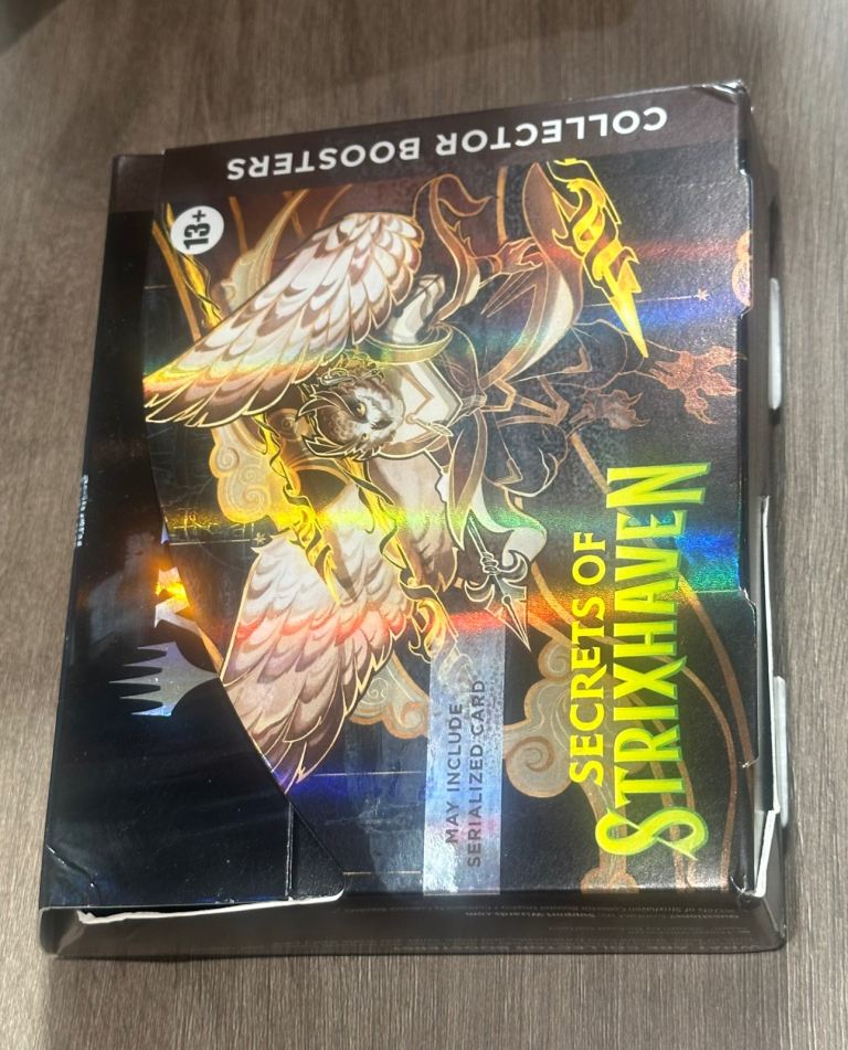 Magic: The Gathering 'Secrets of Strixhaven' Collector Booster Box -Open never used