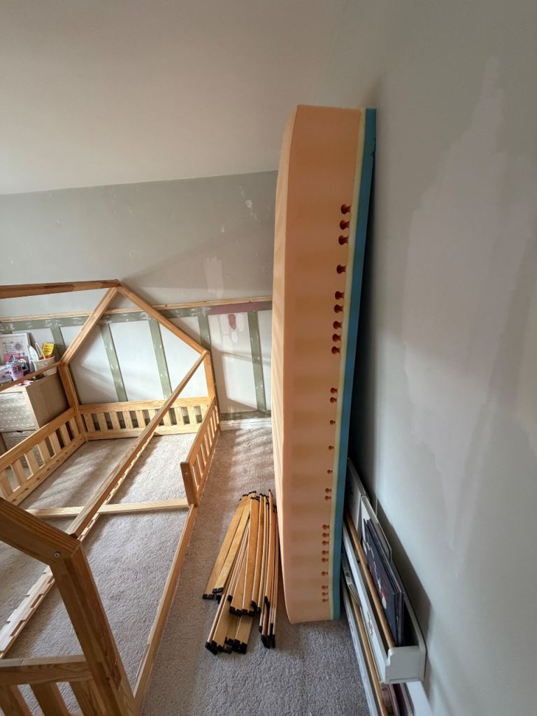 FREE COLLECTION Kids double bed and Emma matress