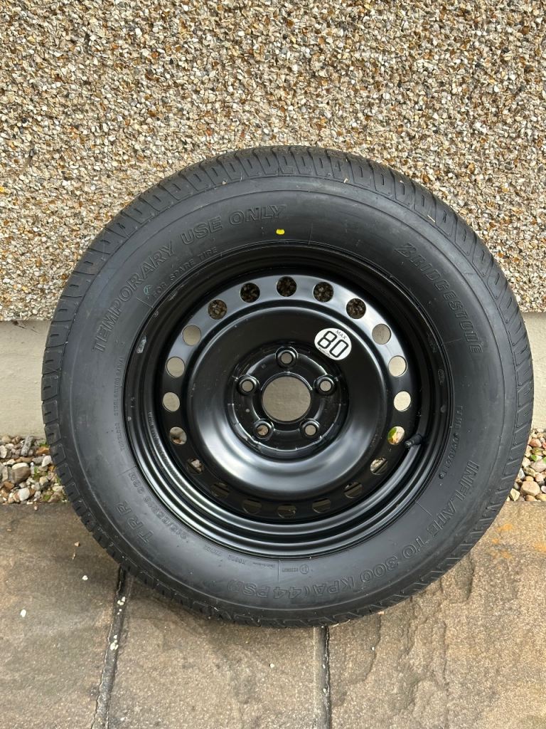 Nissan X-Trail T32 spare wheel with new tyre