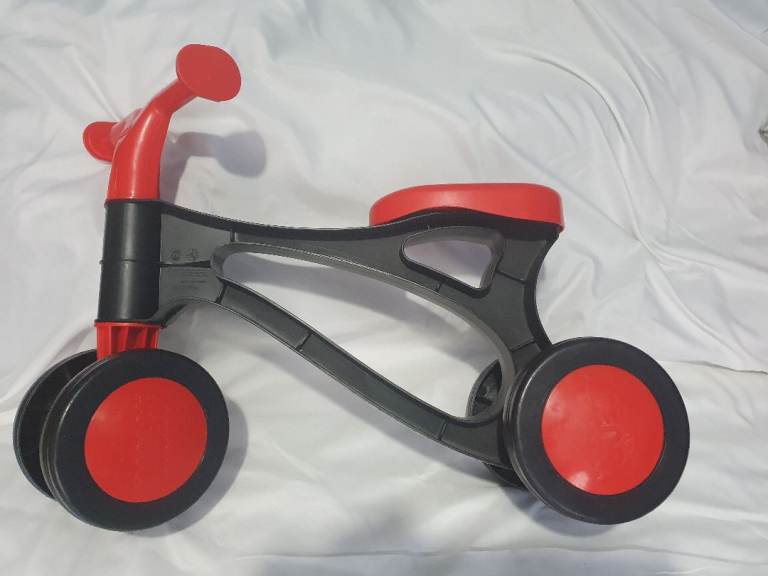 image for Red/black Scooter - my first scooter from toddler to 18 mths 3 wheeled
