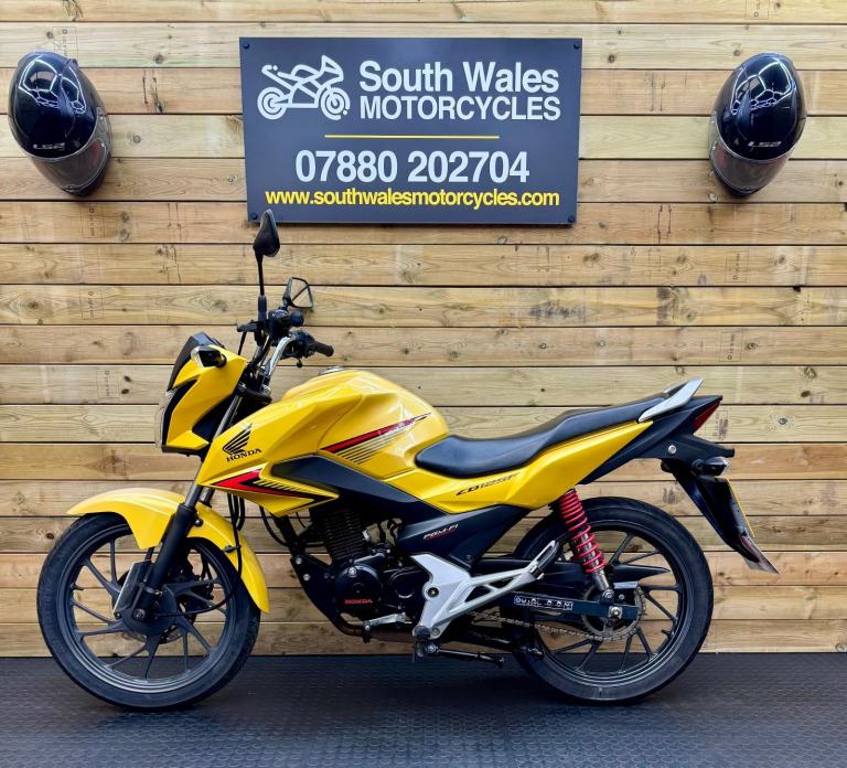 Honda CB125f CBF125 | 2017 model | covered 12,946 miles 