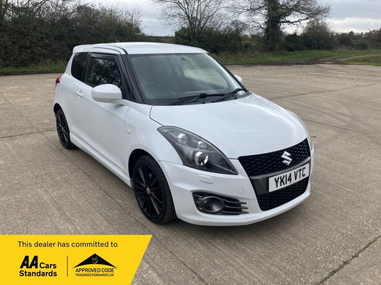 2014 SUZUKI SWIFT 1.6 Sport - service history - new clutch - pearl white 