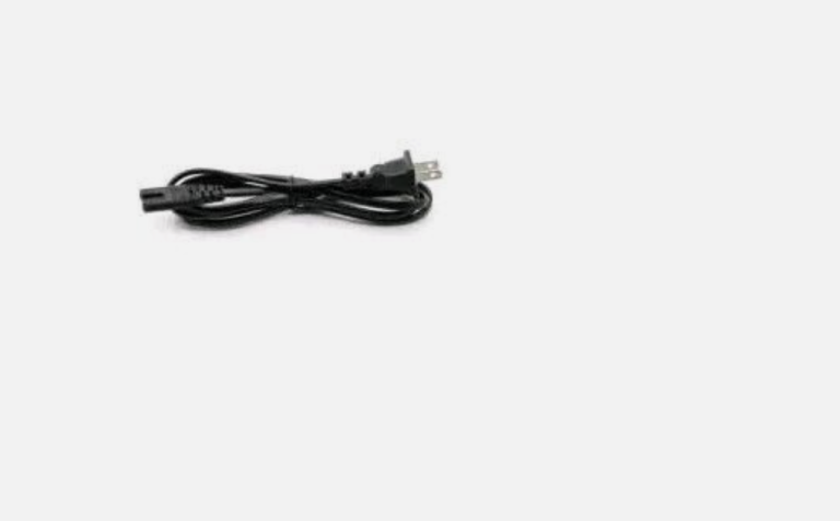 New AC Power Cord for use in the USA, 2-CONDUCTOR 2-PRONG NISPT-2 E159216 300V