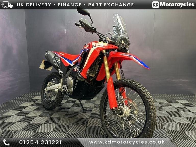Honda CRF 300 Rally 2024 Red Low Miles