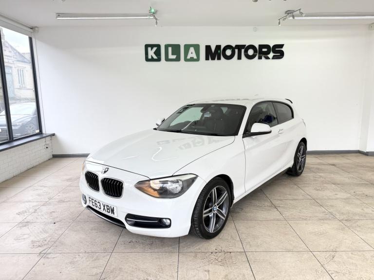 BMW 1 SERIES 1.6 116i Sport 3-door White Manual Petrol 2013