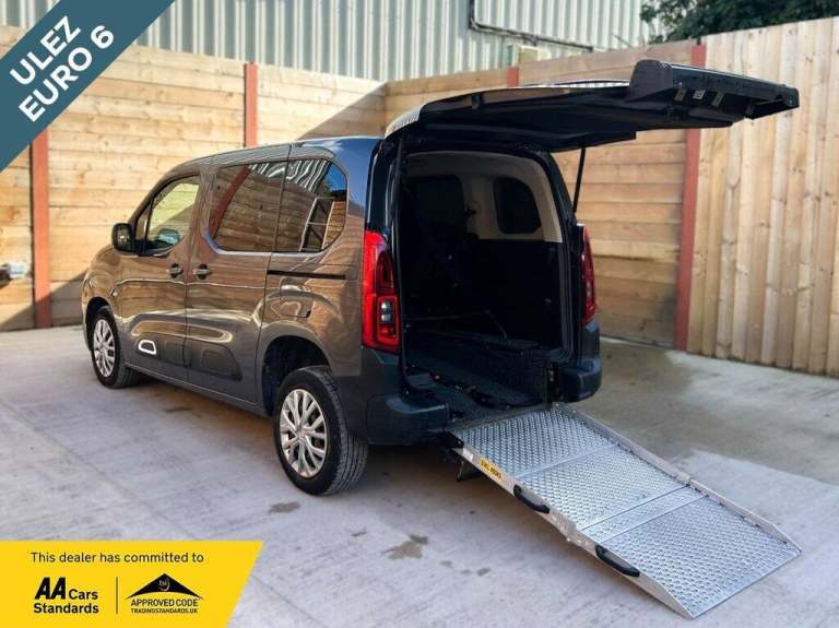 2021 Citroen Berlingo 3 Seat Auto Wheelchair Accessible Disabled Access vehicle WAV MPV Diesel Au...