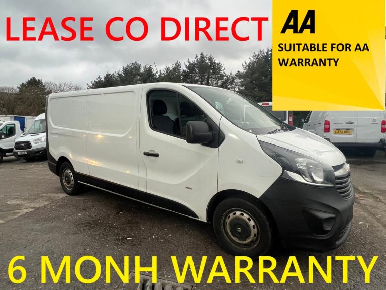 2017 Vauxhall Vivaro 2900 1.6CDTI 95PS ecoFLEX H1 Van PANEL VAN Diesel Manual