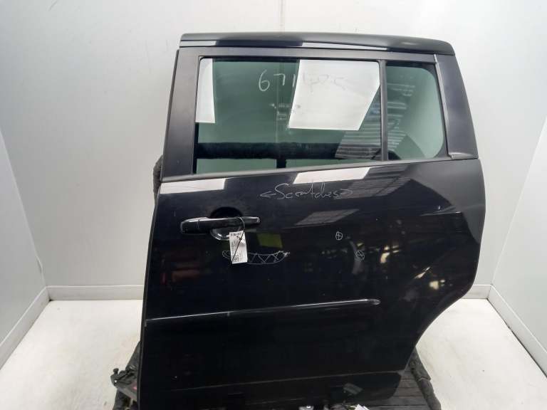 Mazda 5 Left Rear Door N/S 2005-2010 Black 5 Door Mpv
