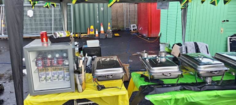 Mobile catering equipment 