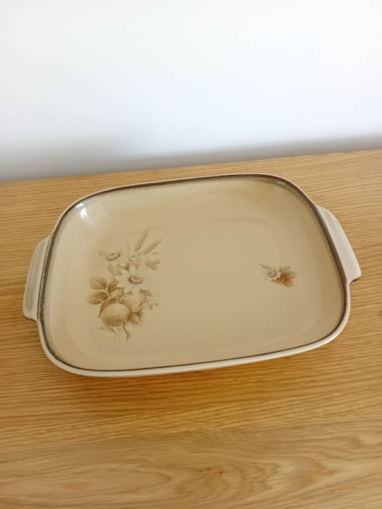 Denby potteries memories serving dish very good condition 