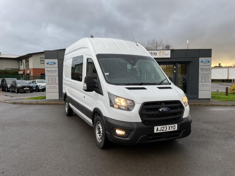 FORD TRANSIT 350 L3 H3 D/CAB IN VAN+HIGH SPEC+100 MILES ONLY